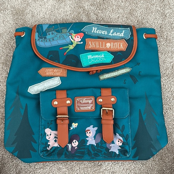 Loungefly Bags Disney Loungefly Peter Pan Backpack Lost Boys Rucksack Nwt Boxlunch Exclusive